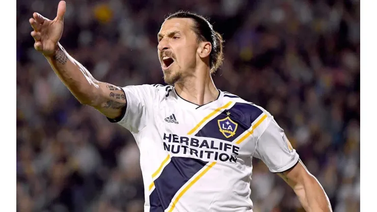 Zlatan Ibrahimovic en Los Ángeles Galaxy.
