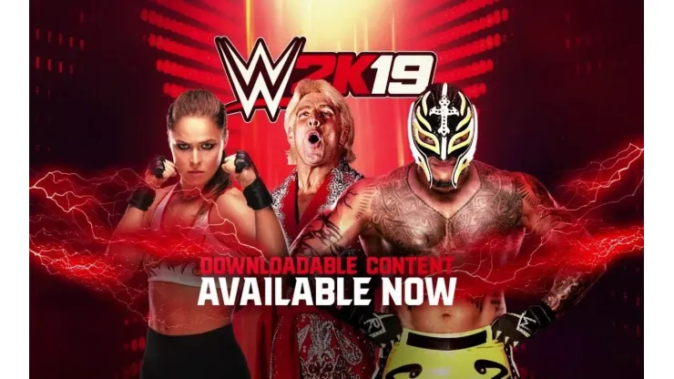 WWE 2K19 liberó los packs de Rey Mysterio, Ronda Rousey y Ric Flair