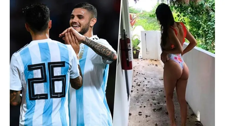 Felicitado: Renzo Saravia presentó a su novia en la Selección Argentina