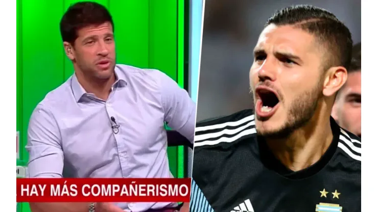 Seba Domínguez le pegó a Icardi por su polémica frase sobre el grupo de la Selección