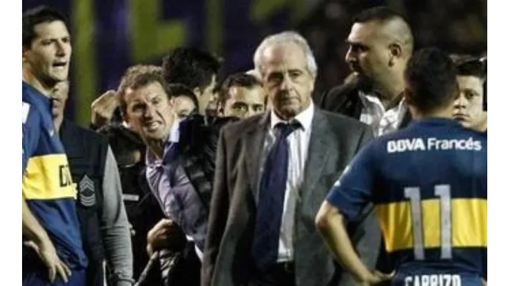 D'Onofrio le ganó de mano a Angelici como hizo en el 2015 y los hinchas estallaron