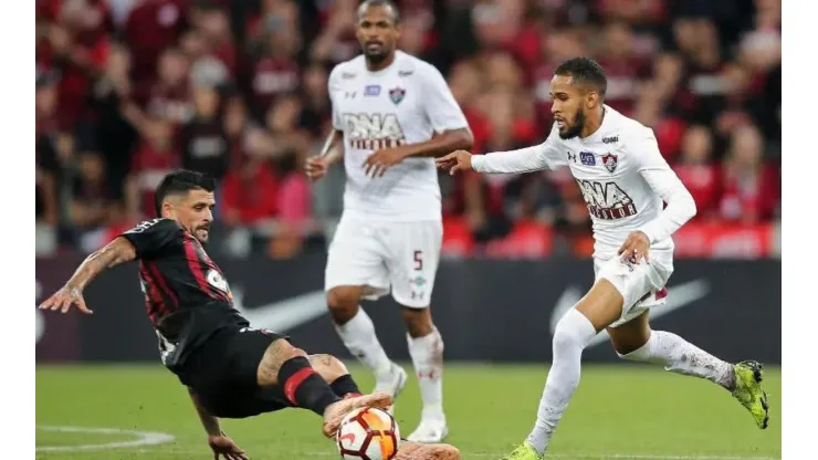 Fluminense vs Paranaense (Foto: AFP)
