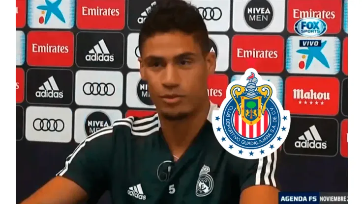 Varane dice que conoce a Chivas pero no quizo hablar mucho sobre ellos