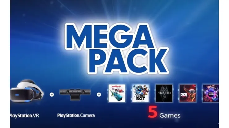 Megapack de Sony para PlayStation VR ¡El regalo de Navidad perfecto!