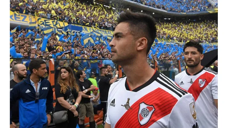 El Pity Martínez metió la primera selfie desde el avión que lleva a River a Madrid