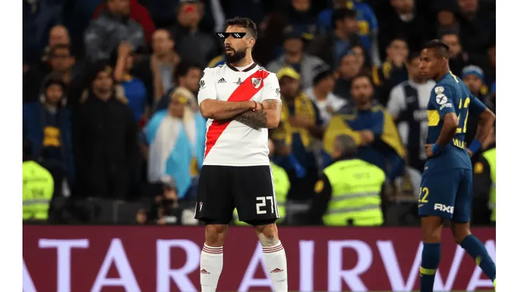 Foto de Lucas Pratto, jugador de River.
