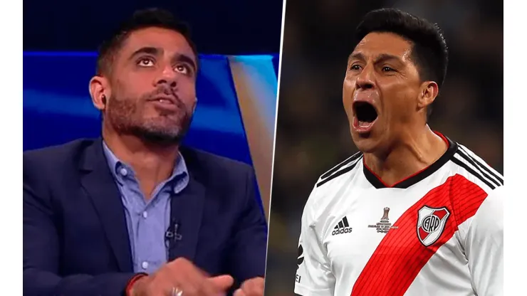 ¡Terrible batata!: Enzo Pérez se burló del Negro Bulos al aire