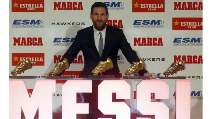 La confesión de Messi tras recibir su quinta Bota de Oro