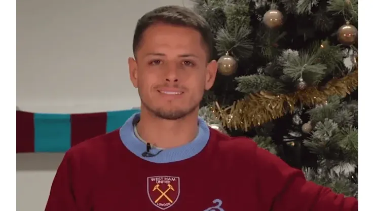 El mensaje navideño de Chicharito Hernández