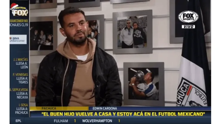 Cardona se presenta como tuzo pero no se olvida de Boca Juniors