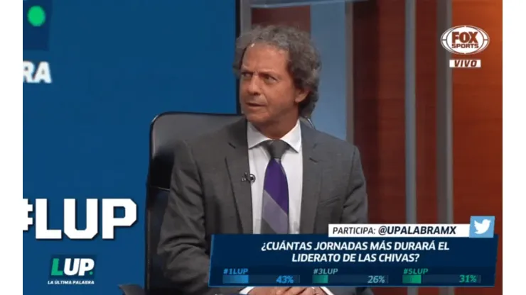 En LUP trollean a Brailovsky y a los americanistas por el liderato de las Chivas: "Les arde"