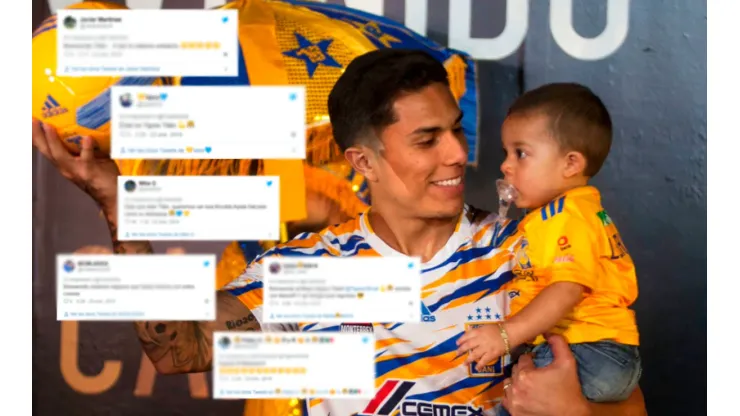 Salcedo tuitea por primera vez como jugador de Tigres y enamora a los aficionados