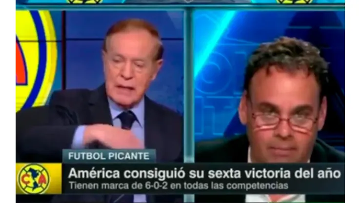 José Ramón Fernández cruzó a Faitelson al aire: "¡Eres un descarado americanista!"