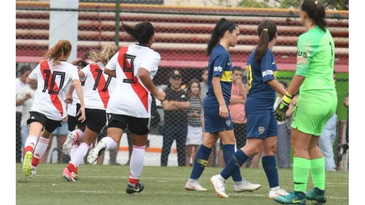 River le gana a Boca también en el fútbol femenino