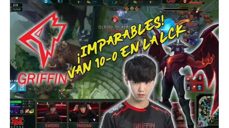 ¿Quién para a Griffin? La máquina de League of Legends sigue invicta en la LCK y ahora destrozó a KT Rolster