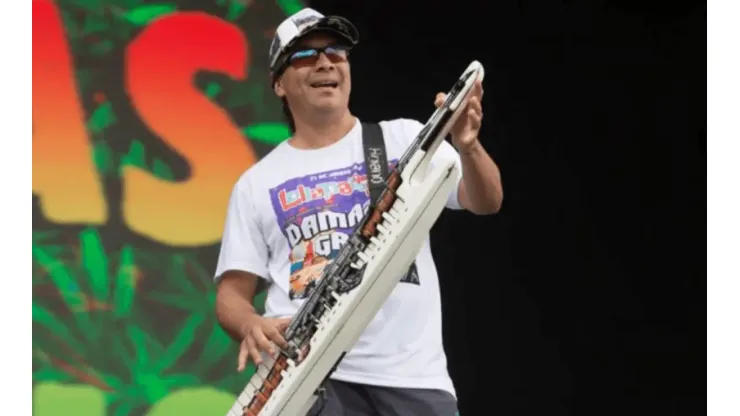 Foto de Pablito Lescano, cantante de cumbia.
