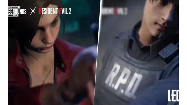 PUBG Mobile x RE2, las skins de Leon y Claire ya disponibles en el battle royale