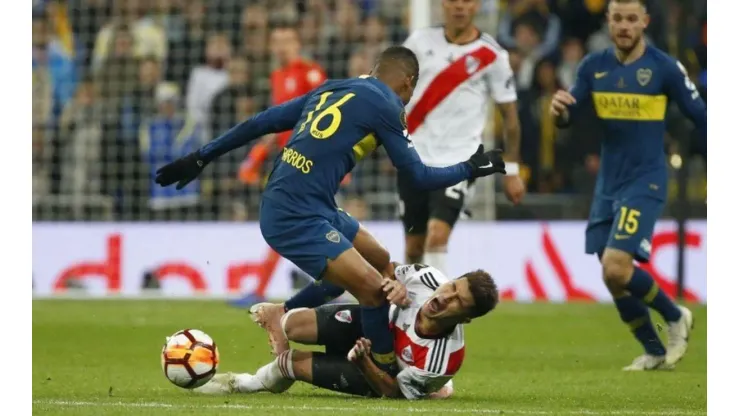 No se olvida: Wilmar Barrios criticó al árbitro de la final de River-Boca