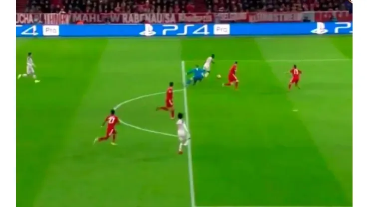 Mané humilló a Neuer y la picó de lejos para el 1 a 0 del Liverpool