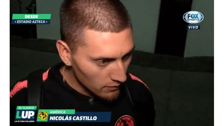 Nico Castillo contó porqué se enojó al ser reemplazado ante Chivas