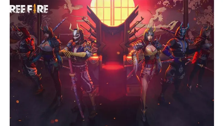 Free Fire presenta las skins de Luna Sangrienta y una nueva recompensa de Luck Royale: la Emperadora Divina