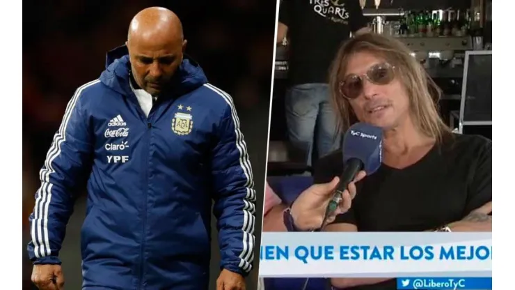 Caniggia trolleó a Sampaoli en vivo: "Lástima que no siguió..."