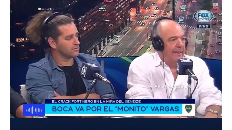 Aldo Proietto en Fox Sports Radio.
