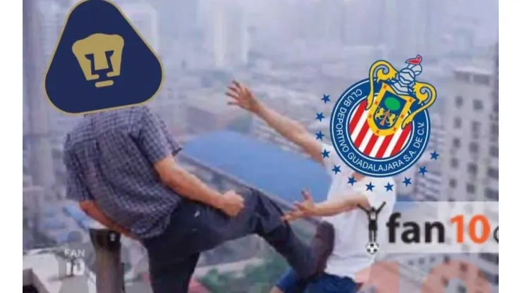 Se va la jornada 12 y estallan los memes de Pumas - Chivas