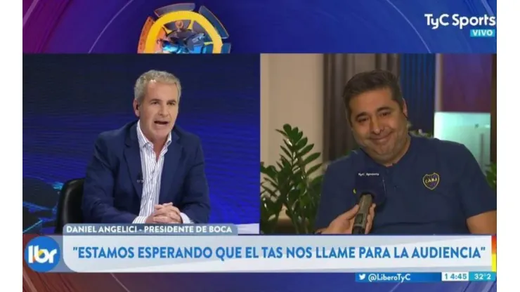 Angelici reveló los dos puestos en los que ve a Riquelme ahora que no es jugador