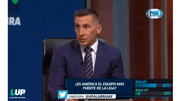 Al Chaco Giménez le dolió pero lo admitió: "América es el más fuerte de la liga"