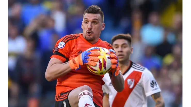 Franco Armani, el 1 de River Plate.
