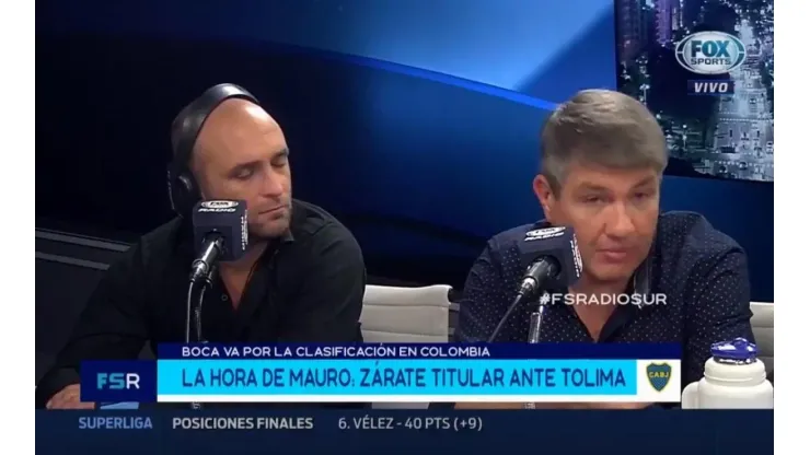 Pablo Ladaga en Fox Sports Radio.
