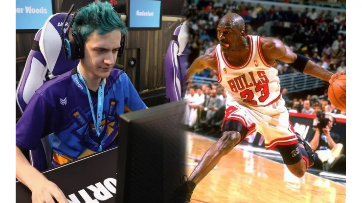 A Ninja lo compararon con Michael Jordan y reaccionó de la manera menos pensada