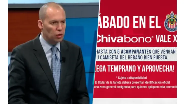 Andre Marín destruyó a las Chivas por su promoción "6x1" para llevar algo de público ante León