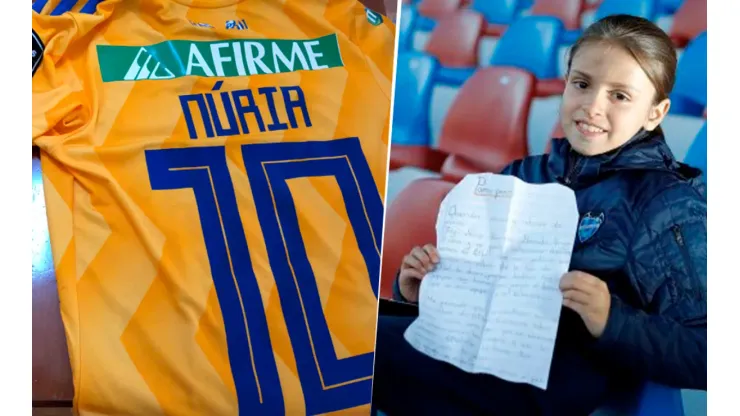 El hermoso gesto de Tigres con la niña española que desea estampas del fútbol femenino