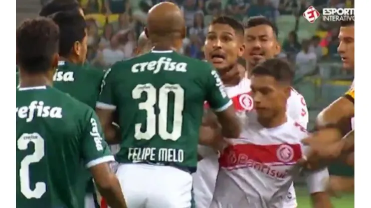 Video: El fuerte cruce entre Guerrero y Felipe Melo