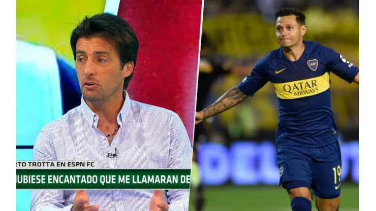 Trotta: "Zárate no fue a Boca por plata, lo hizo para sacarse la espina de jugar en un grande"