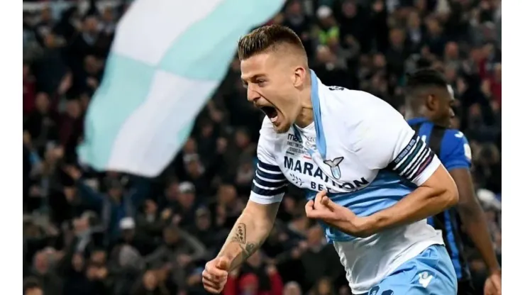 Lazio se impuso sobre el final y le ganó la Copa Italia al Atalanta