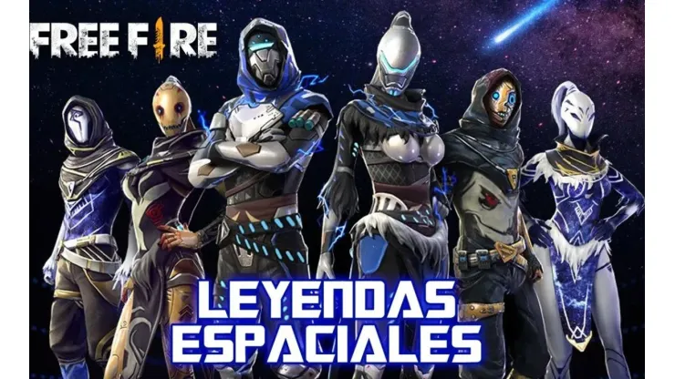 Free Fire: nueva incubadora "Leyendas Espaciales"