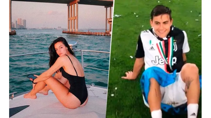 Oriana Sabatini se puso la de la Juventus y festejó con Dybala: "Sos enorme, chiquito"