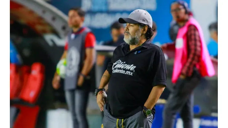 Las condiciones de Maradona para seguir en Dorados