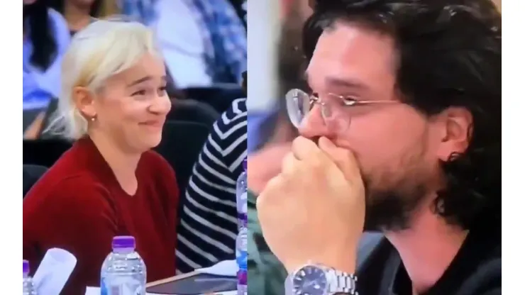 Game of Thrones: La reacción de Kit Harington y Emilia Clarke al enterarse de LA escena [VIDEO]