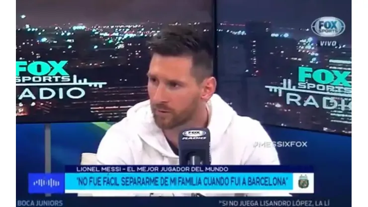 Messi se probó en las inferiores de River.
