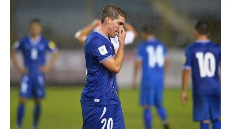 Curazao vs. El Salvador por la Copa Oro.
