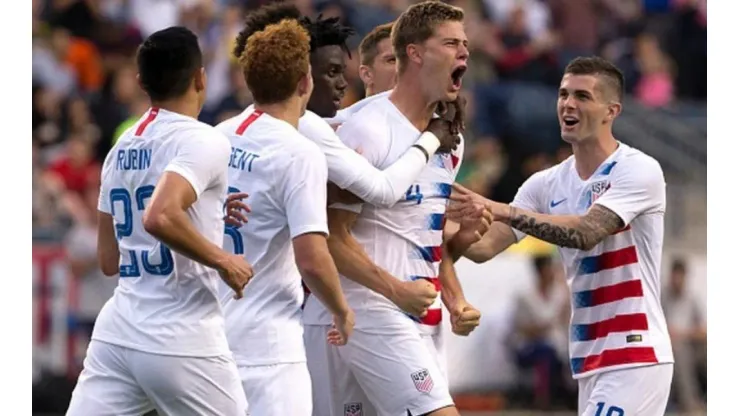 Estados Unidos vs. Guayana Francesa por la Copa Oro.
