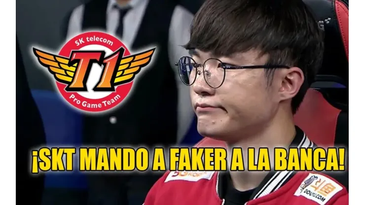 Faker bencheado y SKT vuelve a ser stompeado por Griffin ¡Se complica la clasificación a la Worlds!