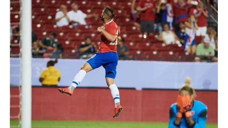 Haití vs. Costa Rica por la Copa Oro.
