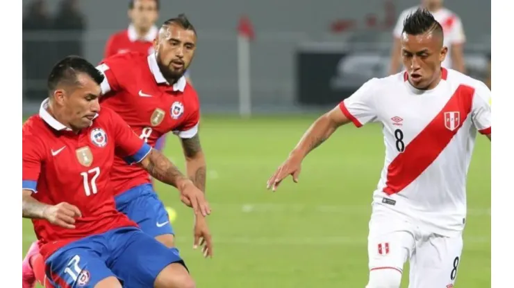 Perú vs. Chile por la Copa América.
