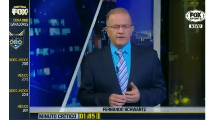 Fernando Schwartz, muy molesto con el Tri: "El equipo sigue fallando en contundencia"