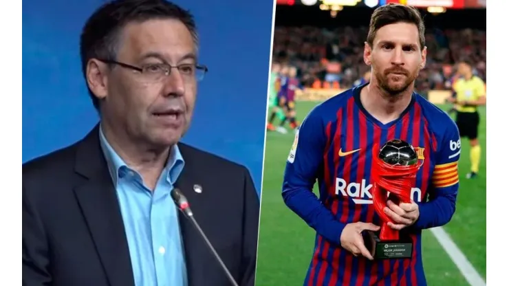 Messi no pide jugadores, según Bartomeu.
